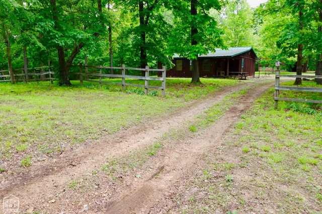 0 Cokley Rd, Warm Springs, AR 72478 - view of dirt / gravel road with an exterior structure