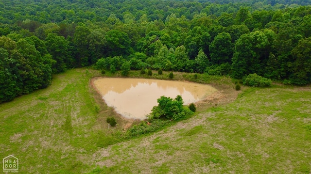 0 Cokley Rd, Warm Springs, AR 72478 - aerial view of a large body of water and a heavily wooded area