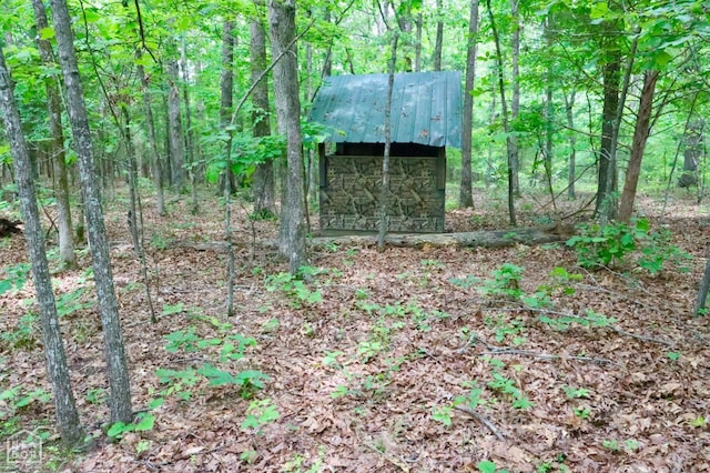 0 Cokley Rd, Warm Springs, AR 72478 - view of outdoor structure with a forest view