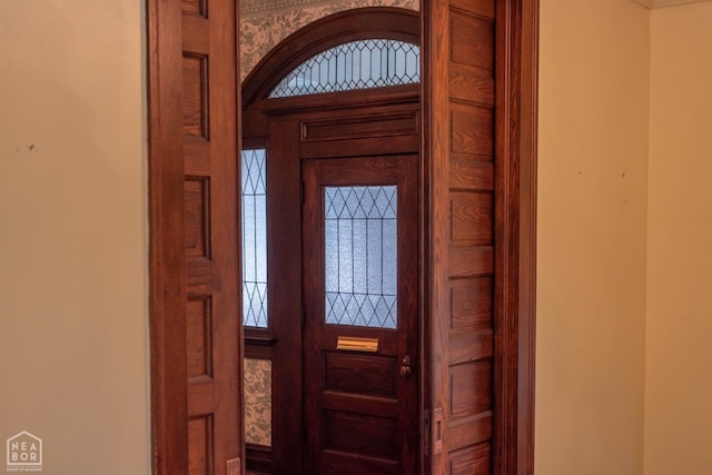 view of foyer