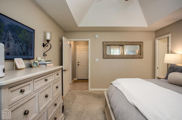 321 Crestfield Dr, Jonesboro, AR 72404 - bedroom with light colored carpet and light tile patterned flooring