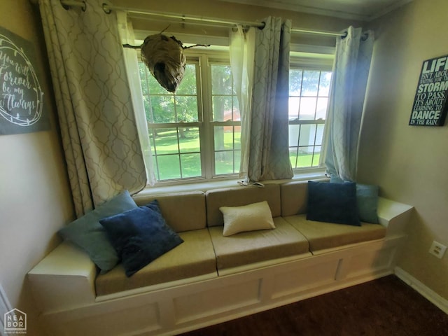 691 Crestline Dr, Piggott, AR 72454 - living area featuring baseboards