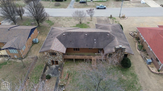 drone / aerial view