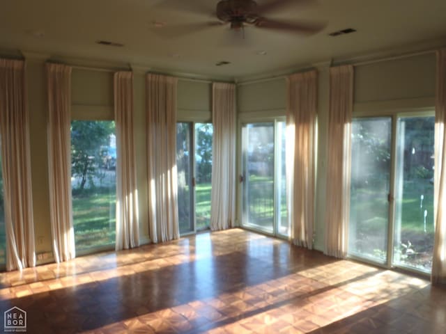 4 Virginia Rd, Newport, AR 72112 - spare room with ceiling fan and plenty of natural light