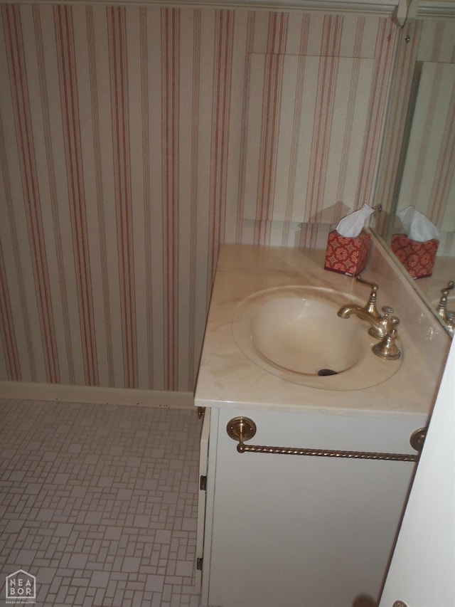 4 Virginia Rd, Newport, AR 72112 - bathroom with vanity and baseboards