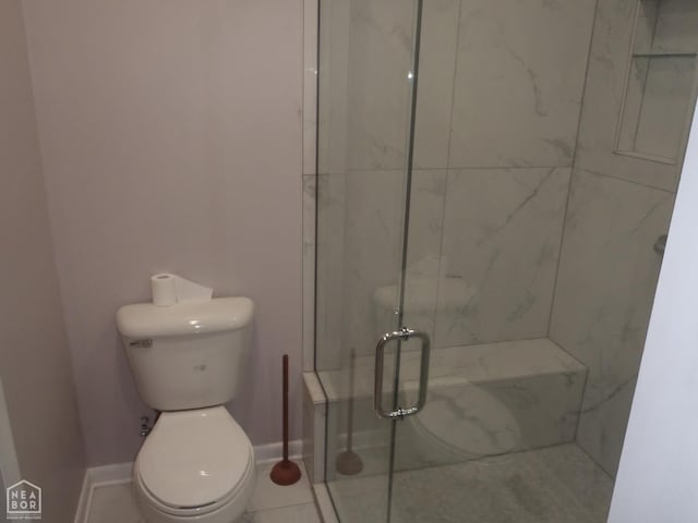 4 Virginia Rd, Newport, AR 72112 - full bathroom featuring a marble finish shower and baseboards