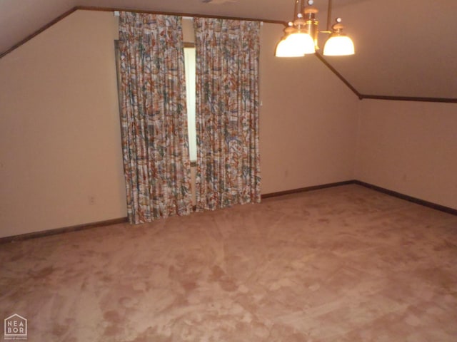 4 Virginia Rd, Newport, AR 72112 - additional living space with vaulted ceiling and carpet flooring