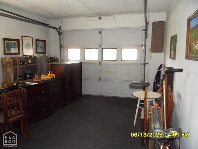 2805 Robinson St, Newport, AR 72112 - garage featuring electric panel