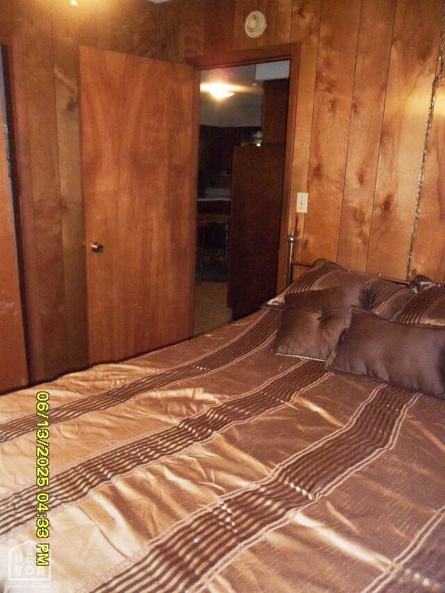 2805 Robinson St, Newport, AR 72112 - bedroom featuring wood walls