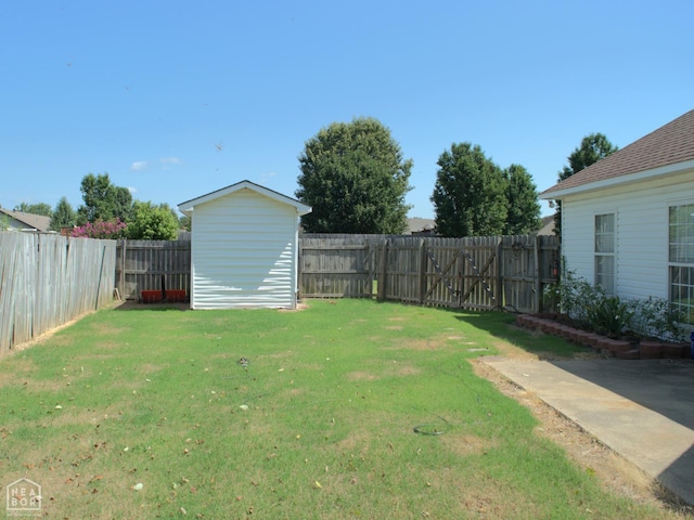 3300 Jeridon Cv, Jonesboro, AR 72404 - fenced backyard with a storage shed