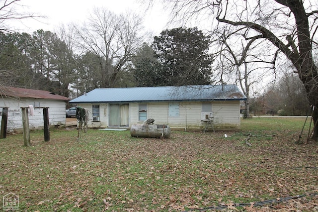 261 Greene Road 507, Lafe, AR 72436 - rear view of house featuring metal roof