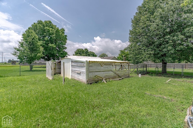 13326 Dixie Ln, Trumann, AR 72472 - view of yard with an outbuilding and exterior structure
