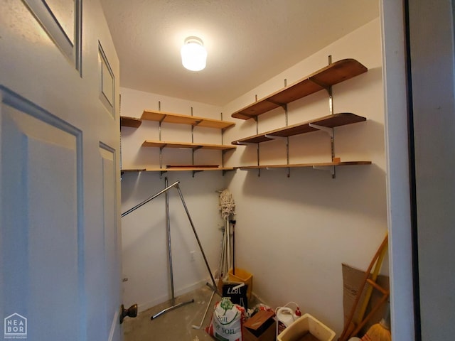 view of storage