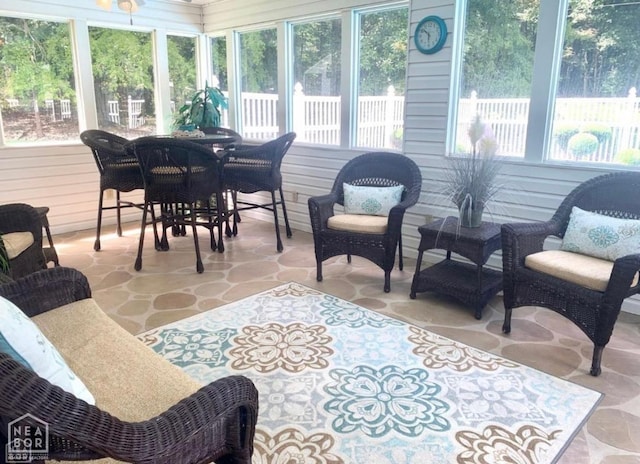 4105 Renee Dr, Jonesboro, AR 72404 - sunroom / solarium with stone floors