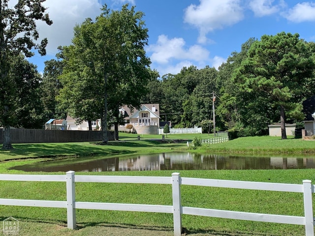 4105 Renee Dr, Jonesboro, AR 72404 - view of yard with a water view