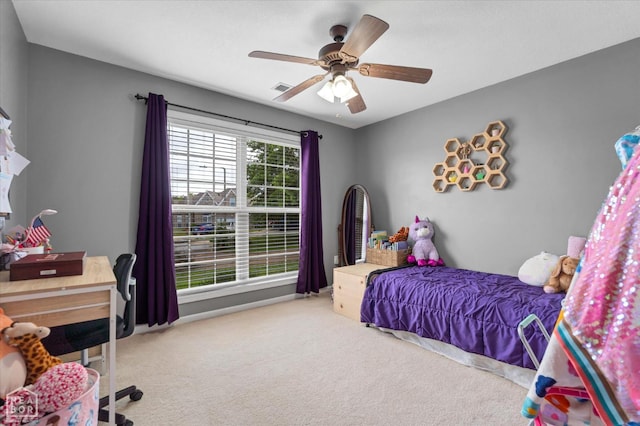 2105 Quarry Cv, Jonesboro, AR 72404 - carpeted bedroom with ceiling fan