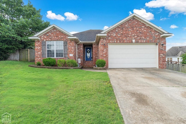 2105 Quarry Cv, Jonesboro, AR 72404 - view of front of house with brick siding, driveway, an attached garage, and a shingled roof