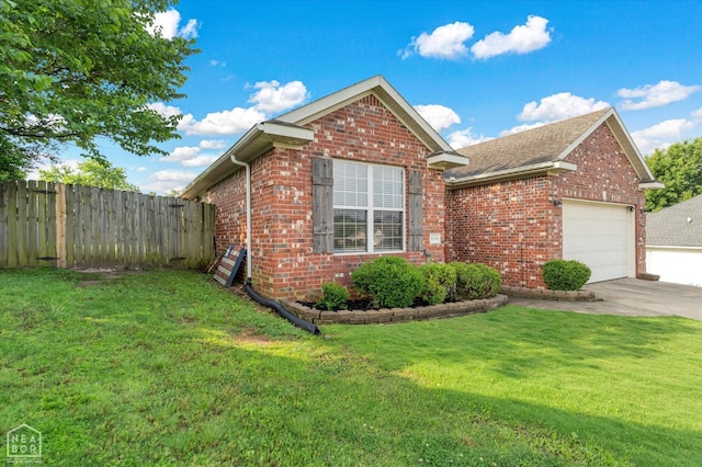 2105 Quarry Cv, Jonesboro, AR 72404 - view of front of property with brick siding, a garage, driveway, and roof with shingles
