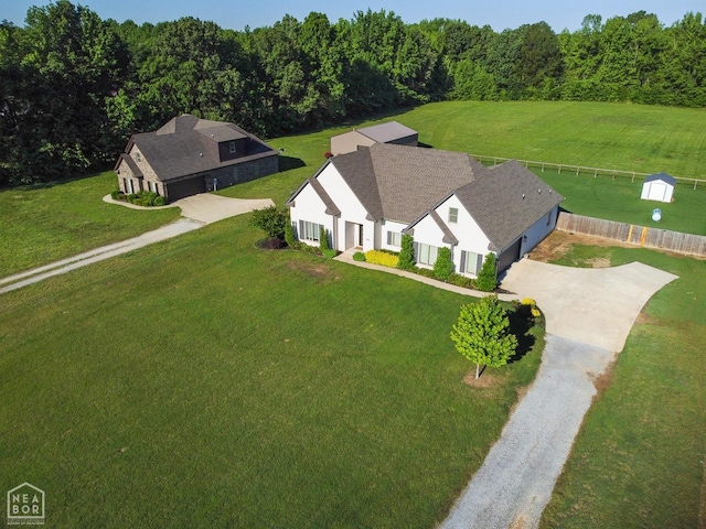 4049 Hwy 351, Jonesboro, AR 72405 - bird's eye view with a wooded view