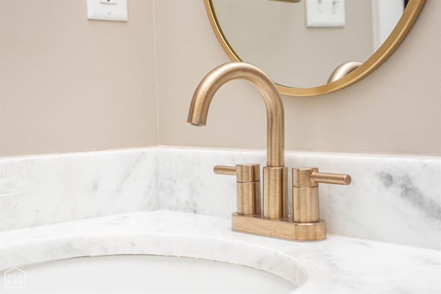 details with a sink