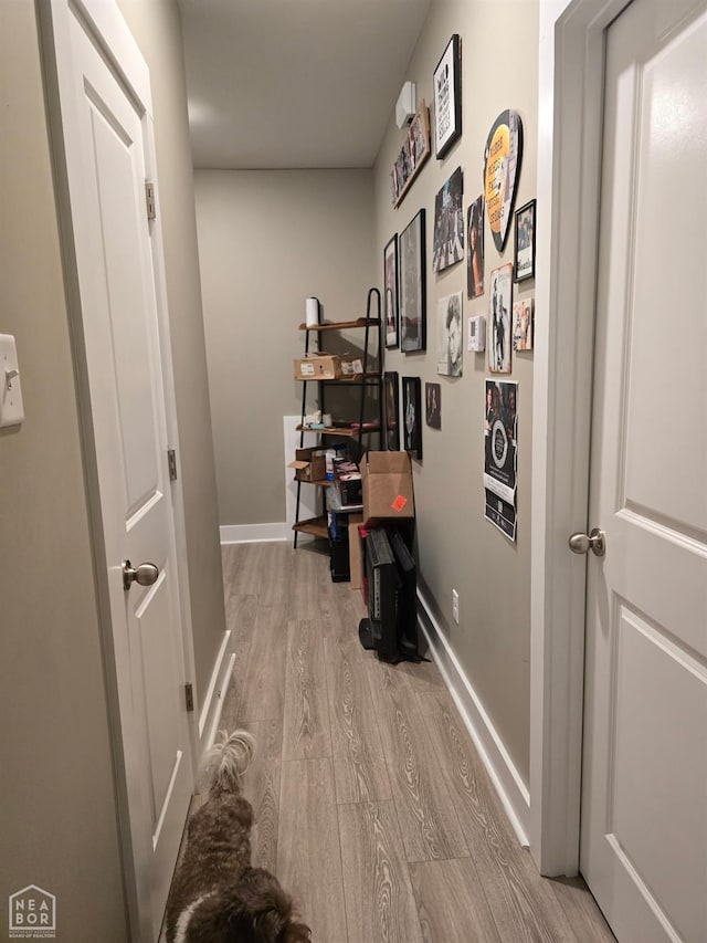 3620 Leafy Pass, Jonesboro, AR 72404 - hall with light wood-style flooring and baseboards
