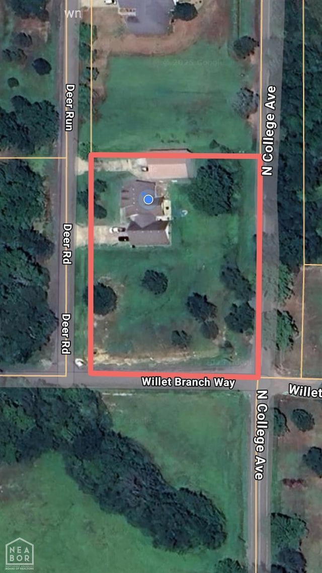 2 Deer Run, Clarksville, AR 72830 - map / location with property boundaries highlighted
