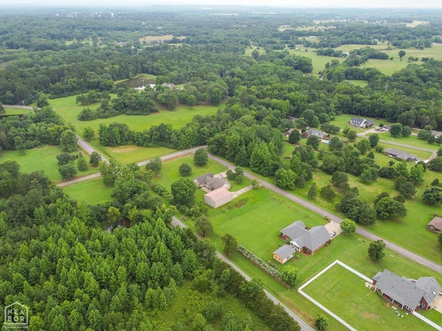 2 Deer Run, Clarksville, AR 72830 - aerial overview of property's location featuring property boundaries highlighted