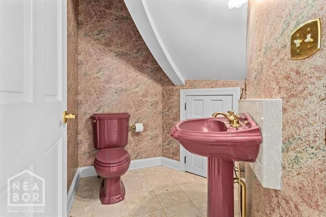 3201 S 2nd Ave S, Paragould, AR 72450 - bathroom featuring toilet and tile patterned flooring