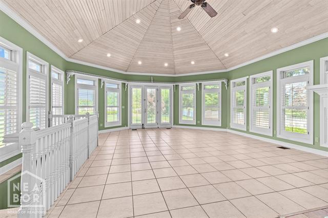 3201 S 2nd Ave S, Paragould, AR 72450 - unfurnished sunroom featuring plenty of natural light and french doors