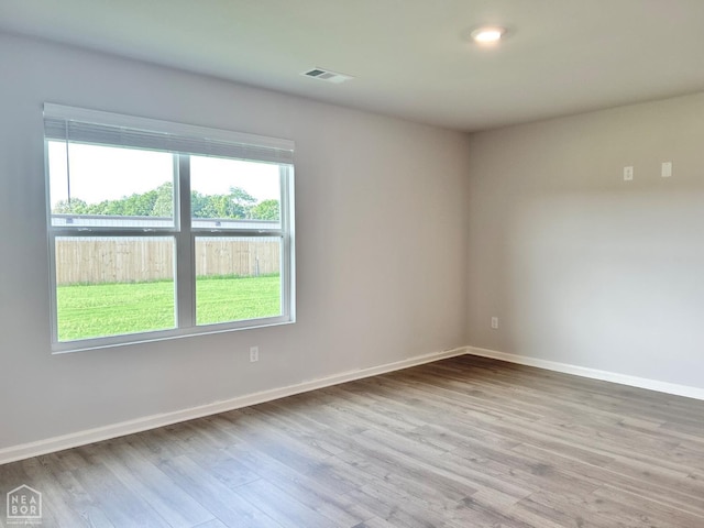 119 Terry Dr, Brookland, AR 72417 - spare room with wood finished floors and baseboards