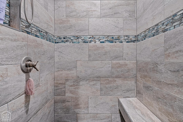8203 Oak Creek Ln, Harrisburg, AR 72432 - bathroom view of tiled shower