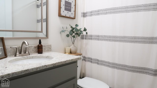 305 Stella Dr, Bono, AR 72416 - bathroom with vanity and toilet