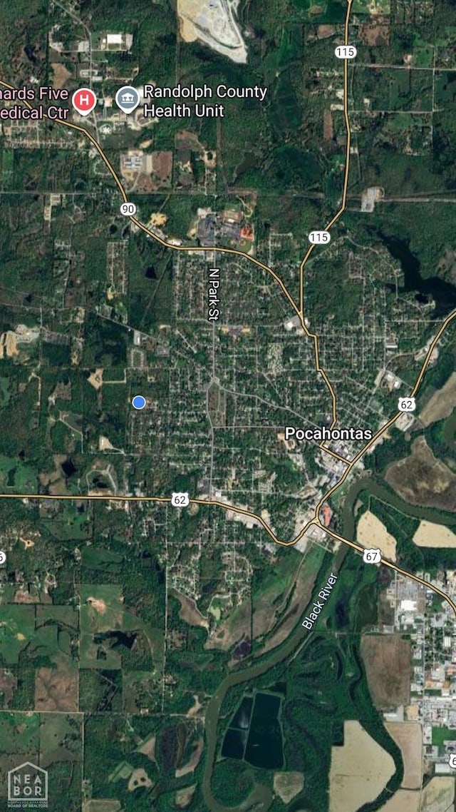 2516 Rebecca Dr, Pocahontas, AR 72455 - map of property location
