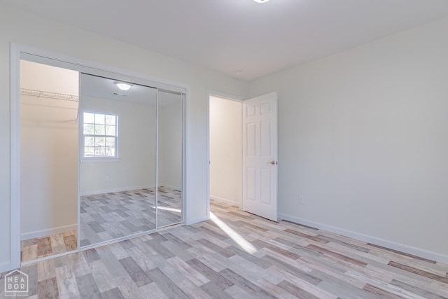 2516 Rebecca Dr, Pocahontas, AR 72455 - unfurnished bedroom with wood finished floors and a closet