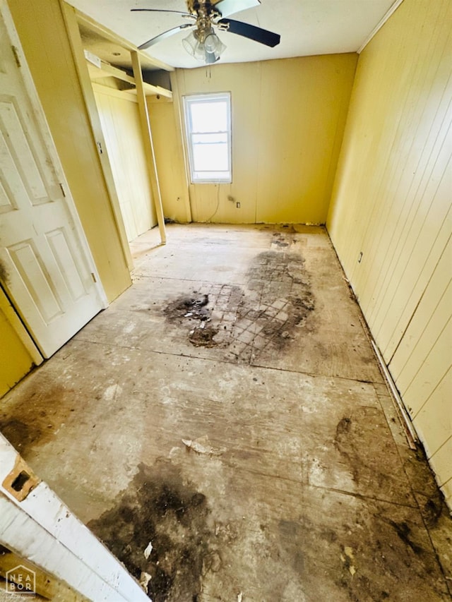 315 Arrington St, Newport, AR 72112 - spare room with a ceiling fan