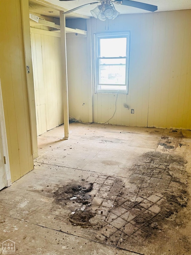 315 Arrington St, Newport, AR 72112 - spare room with a ceiling fan