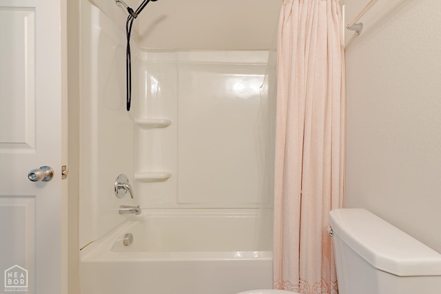 5405 Yukon Dr, Jonesboro, AR 72405 - bathroom featuring toilet and shower / bath combo