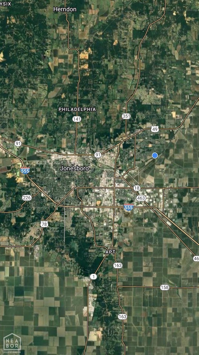 5405 Yukon Dr, Jonesboro, AR 72405 - aerial view of property's location