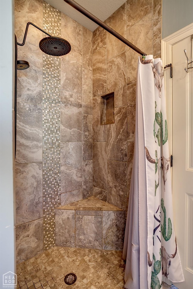 109 Harper Dr, Brookland, AR 72417 - bathroom with a tile shower