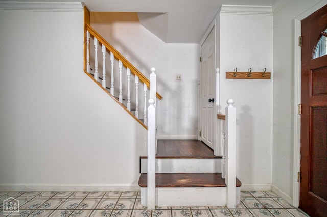 1721 W Main Extended, Trumann, AR 72472 - foyer entrance featuring baseboards and stairs