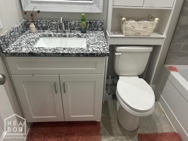 302 Hollis St, Bono, AR 72416 - bathroom with toilet and vanity