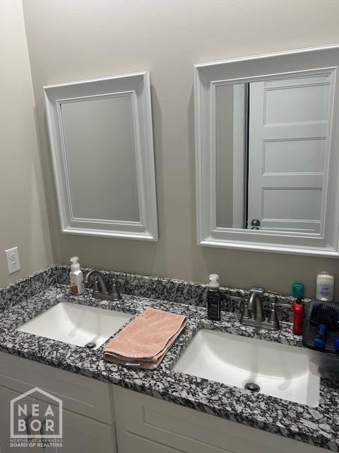 302 Hollis St, Bono, AR 72416 - bathroom with a sink and double vanity