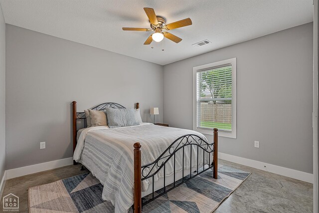 716 Gabe Ln, Manila, AR 72442 - bedroom featuring baseboards and ceiling fan