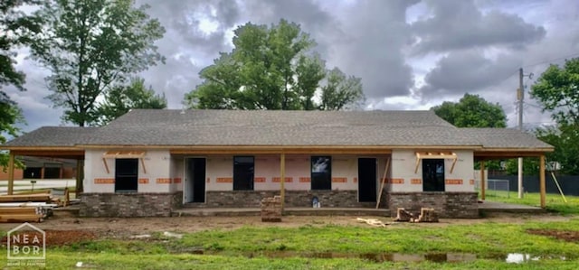 410 Tennessee Ave, Walnut Ridge, AR 72476 - property in mid-construction with stucco siding
