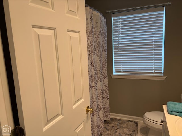2208 Shafer Cir, Newport, AR 72112 - full bath with tile patterned flooring, vanity, and a shower with shower curtain