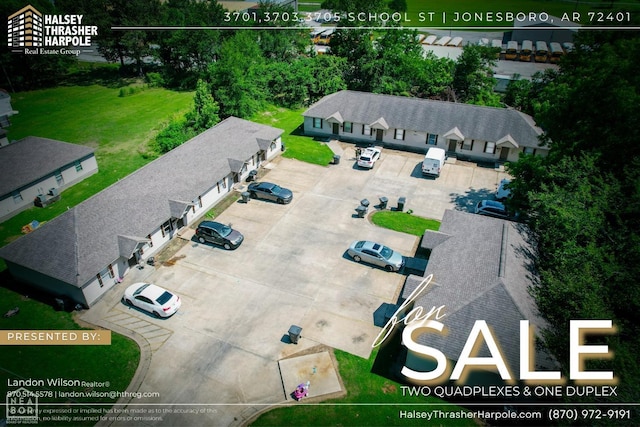 3701 School St, Jonesboro, AR 72401 - bird's eye view