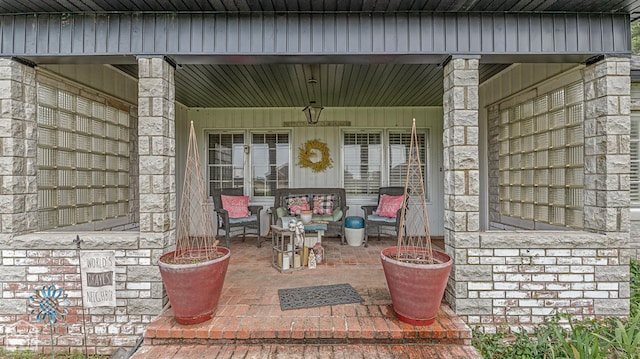 308 E Drew Ave, Monette, AR 72447 - view of covered porch