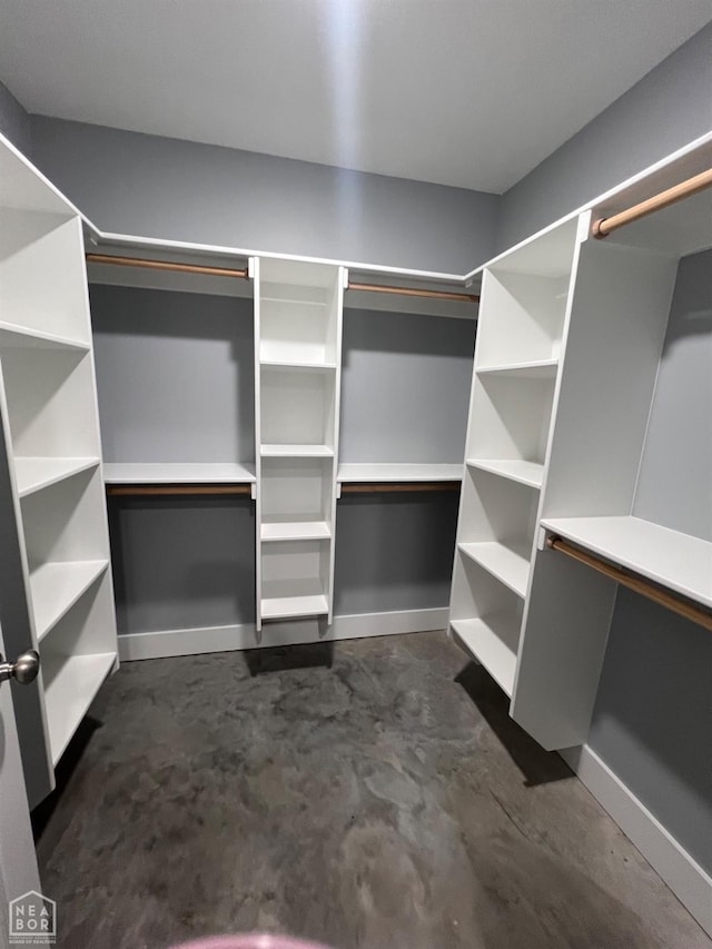 view of spacious closet