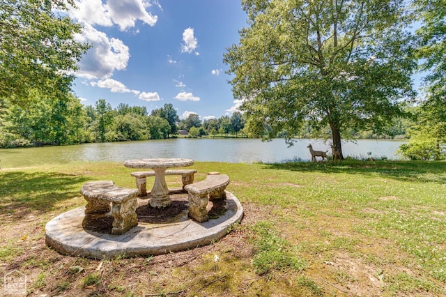 2300 Mount Carmel Rd, Paragould, AR 72450 - view of grassy yard with a water view