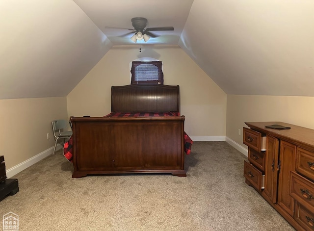 828 Laura Lea, Jonesboro, AR 72401 - bedroom with carpet, lofted ceiling, and ceiling fan